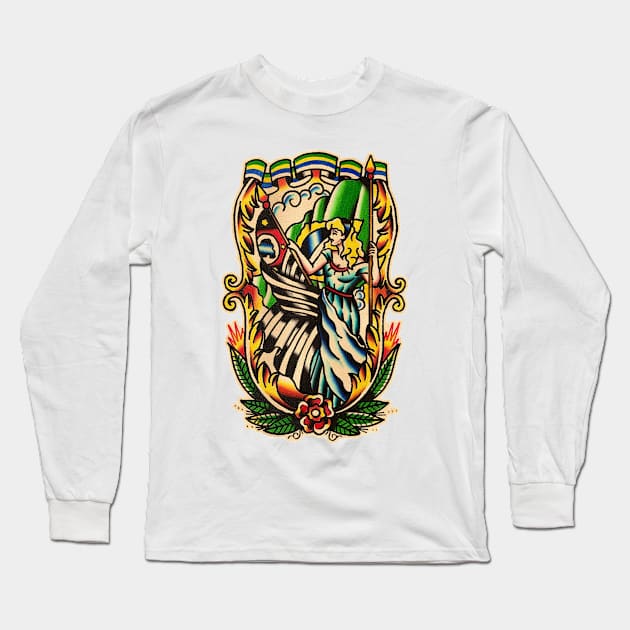 Victory Long Sleeve T-Shirt by Don Chuck Carvalho